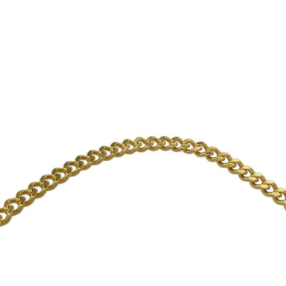 Celine Shoulder Bag Chain Clutch Triomphe Canvas Black X Dark Brown X Brown