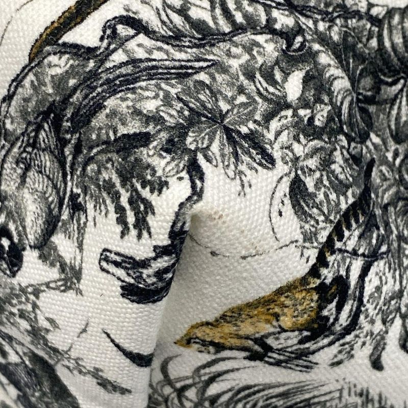 Hermes Tote Bag Cabas White X Black X Beige Petit Ash