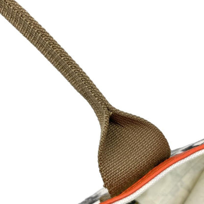 Hermes Tote Bag Cabas White X Black X Beige Petit Ash