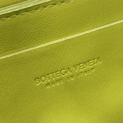 Bottega Veneta Waist Pouch Maxi Intrecciato Cassette Belt Bag Yellow Green Mini