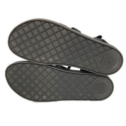 Chanel Sandals 39 1 2 C Women's - G32359 Black Pearl