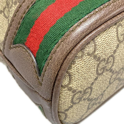 Gucci Shoulder Bag Ophidia GG Mini Bucket Bag 550620 Beige X Dark Brown X Multi