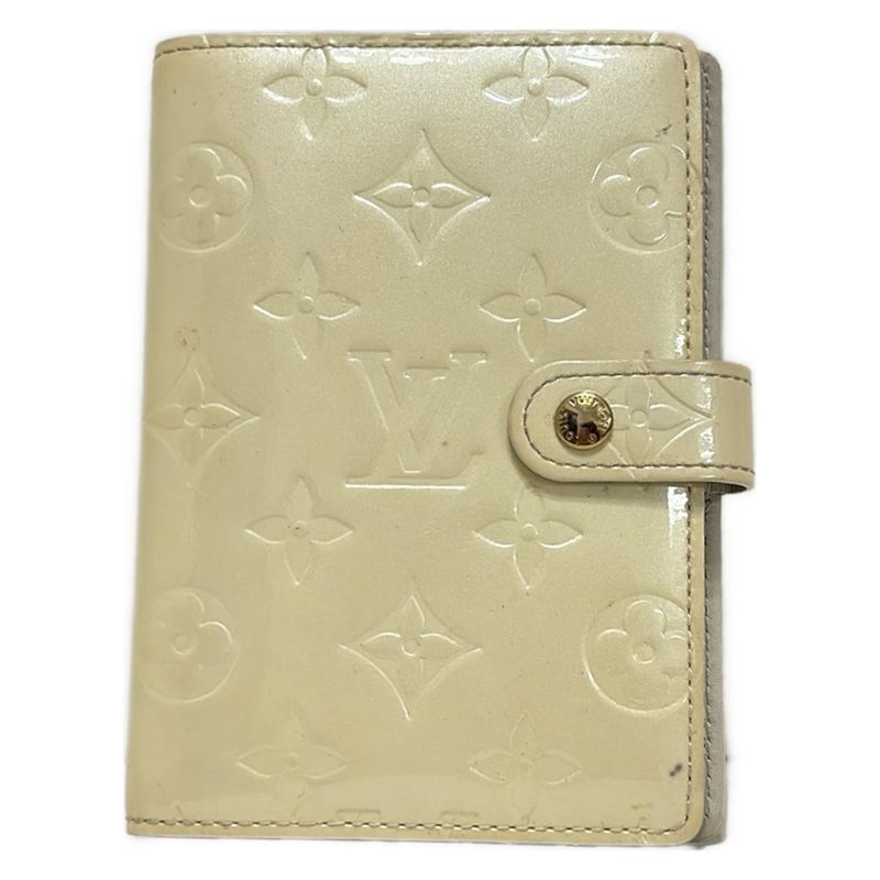 Louis Vuitton Notebook Monogram Vernis Agenda PM R21010 Lou Leather