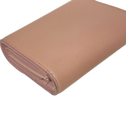 Celine Trifold Wallet Small Flap Wallet 10d783bzg.25vp Pink Beige Triomphe