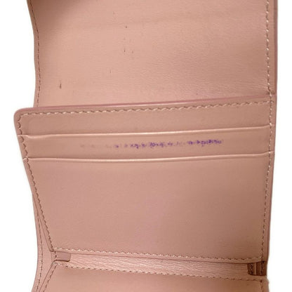 Celine Trifold Wallet Small Flap Wallet 10d783bzg.25vp Pink Beige Triomphe