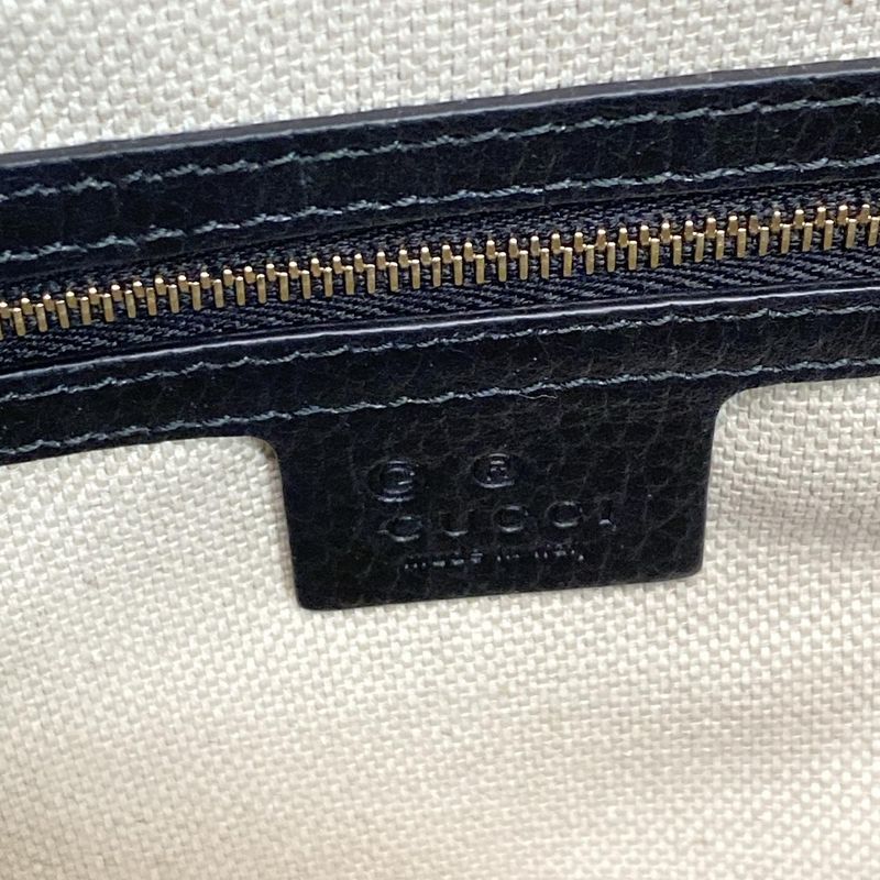 Gucci Handbag Soho 607722 Black Leather