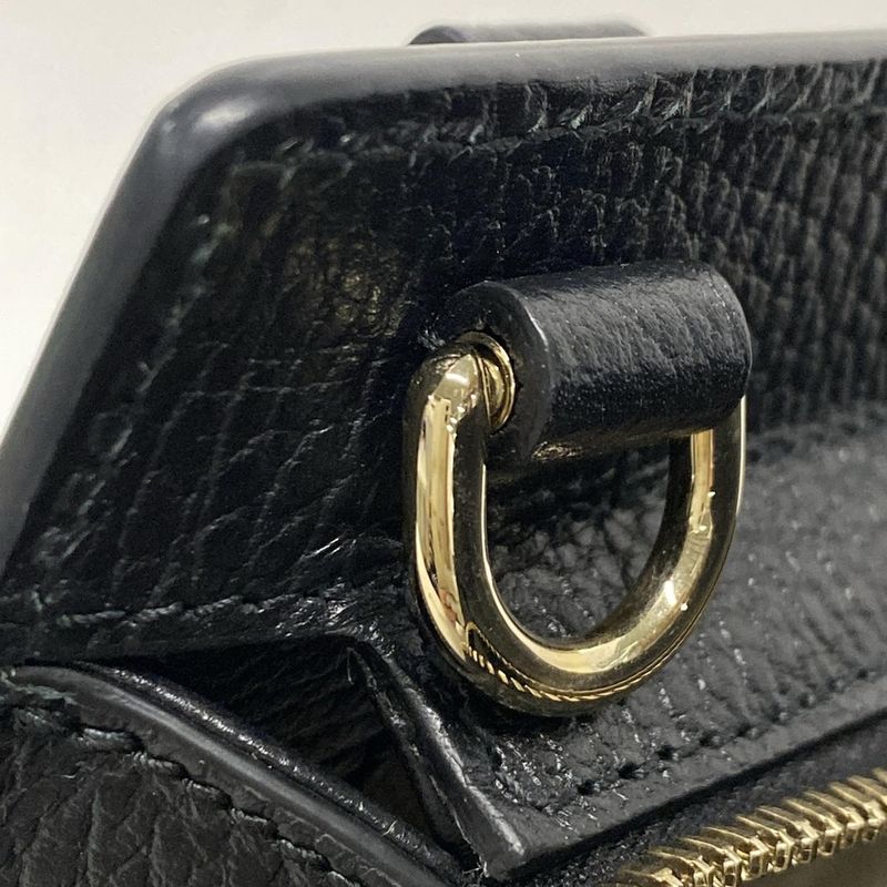 Gucci Handbag Soho 607722 Black Leather