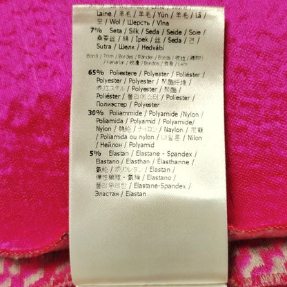 Fendi Long Skirt Size 36 S Women's - Gray Beige X Pink Partial Houndstooth