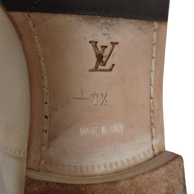 Louis Vuitton Shoes 8 1 2 Men's - Ivory Outsole Reupholstered Leather