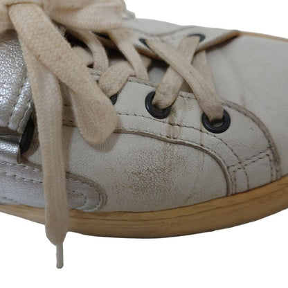 Hermes Sneakers 41 Men's - White X Silver X Pink High Cut Leather