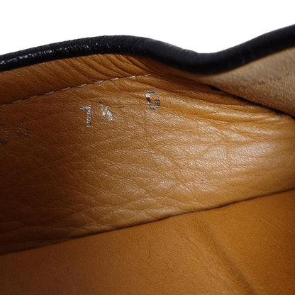 Gucci Slip-on 7 1 2 G Men's - 138204 Dark Brown X Black X White Bamboo Horsebit