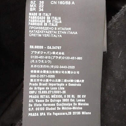 Prada Pants Size 36 S Women's - Black Full Length