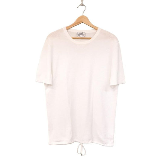 Hermes Short Sleeve Cut and Sewn Size XL Men's - White Crew Neck