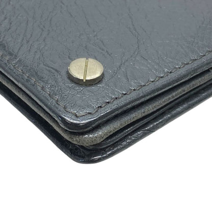 Balenciaga Card Holder Case Pass Business Bifold Gray