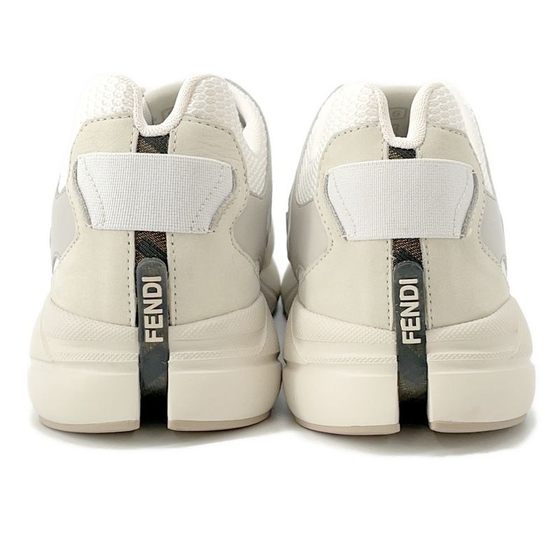 Fendi Sneakers Faster Zucca Pattern Fabric 6 Shoes