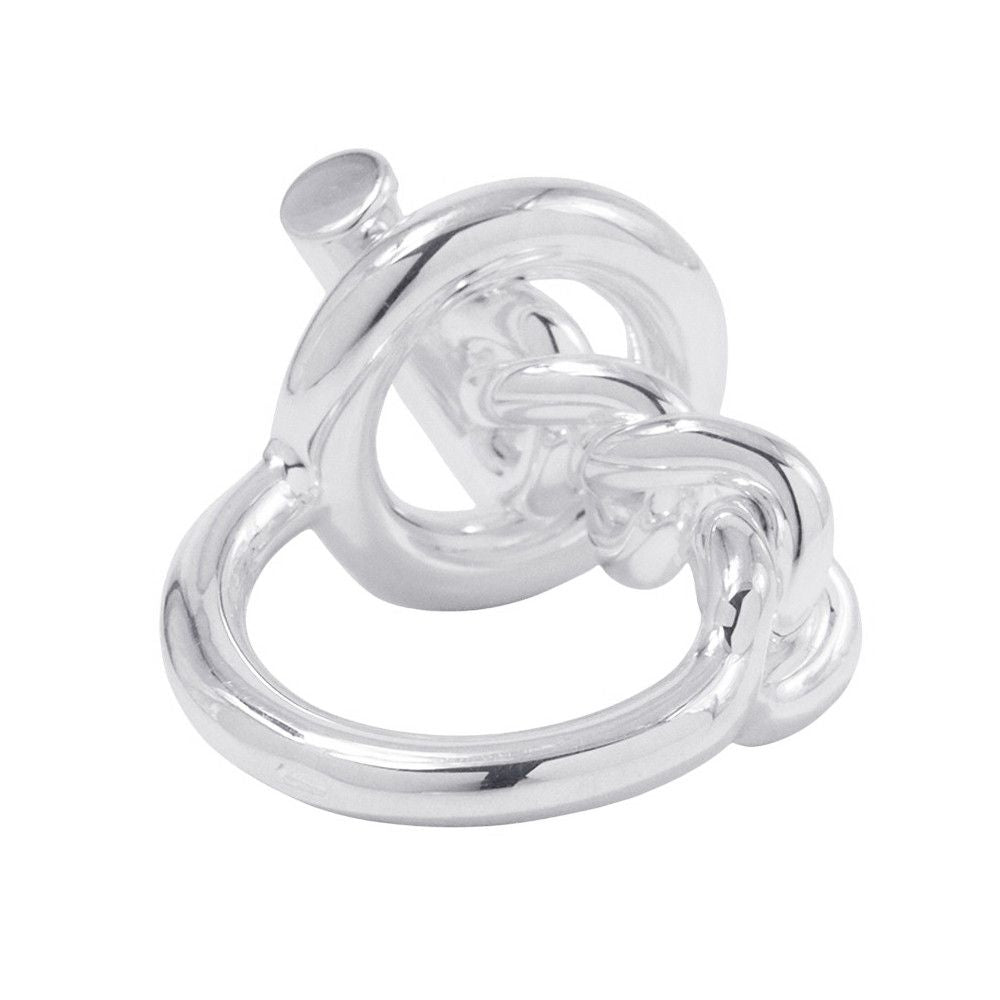 Hermes Ring Croisette MM Silver 52