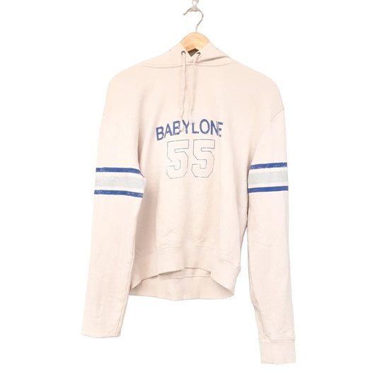 Saint Laurent Paris Parka Size S Women's - 534706 Light Gray X Blue X Light