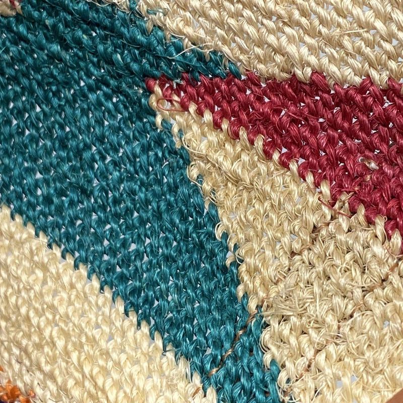 Loewe Tote Bag Sigra Basket Bag Beige X Brown X Multi Basket Bag Linen Leather