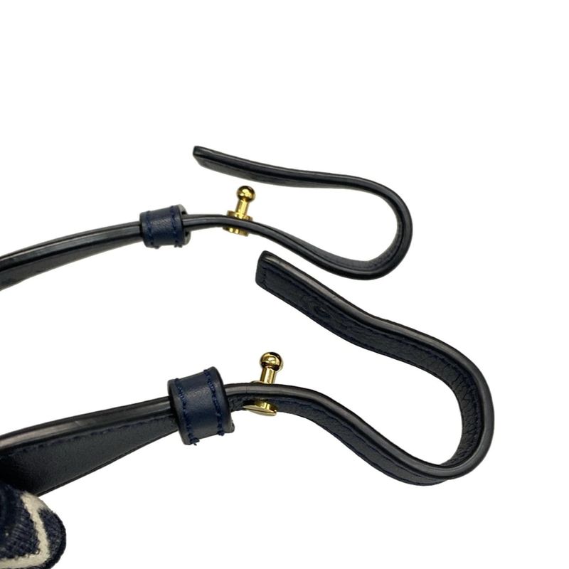 Loewe Shoulder Strap Anagram Loop Strap Navy X Ivory