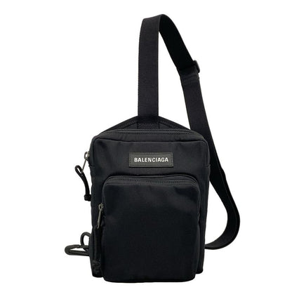 Balenciaga One Shoulder Bag Explorer 593651 Black