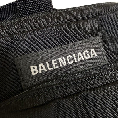 Balenciaga One Shoulder Bag Explorer 593651 Black