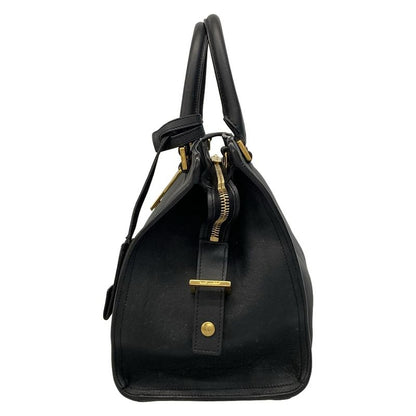 Saint Laurent Paris Handbag Petit Cabas 311210 Black Leather