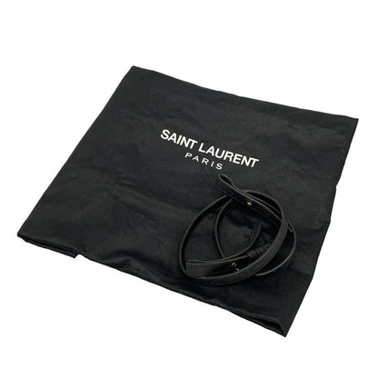 Saint Laurent Paris Handbag Petit Cabas 311210 Black Leather