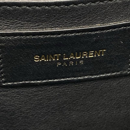 Saint Laurent Paris Handbag Petit Cabas 311210 Black Leather