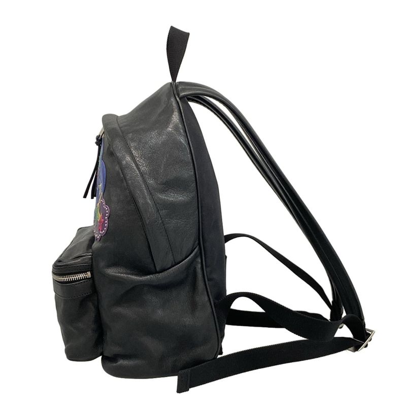 Saint Laurent Paris Rucksack Sac City California 454319 Black X Blue X Multi