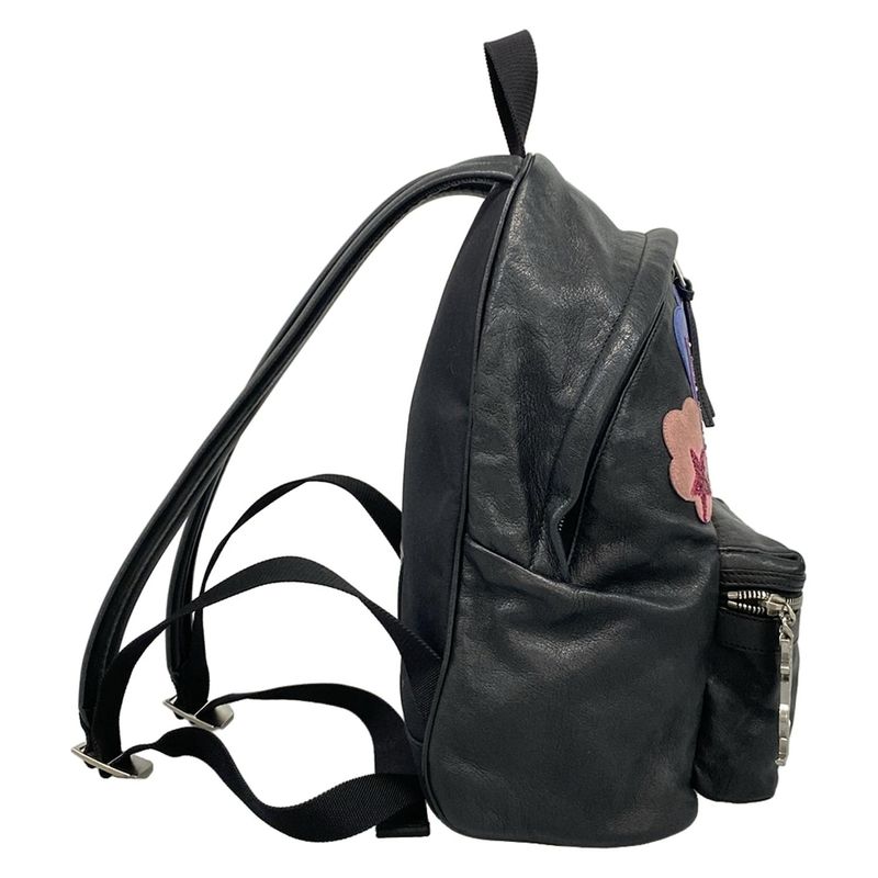 Saint Laurent Paris Rucksack Sac City California 454319 Black X Blue X Multi