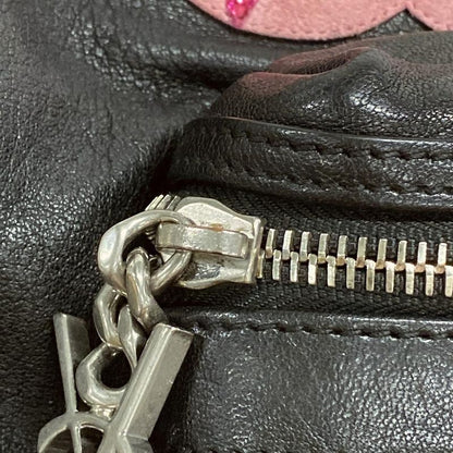 Saint Laurent Paris Rucksack Sac City California 454319 Black X Blue X Multi