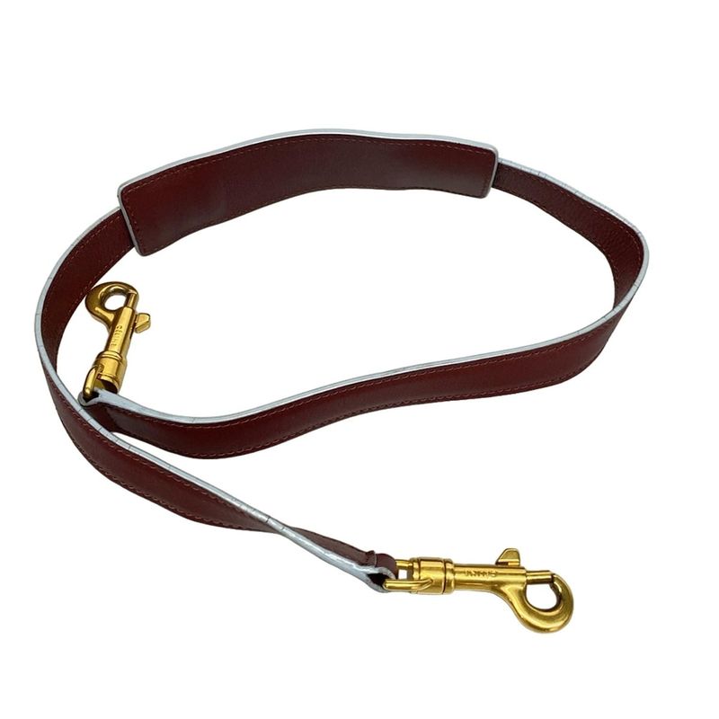 Celine Handbag Trapeze Small Bordeaux X Light Blue Leather