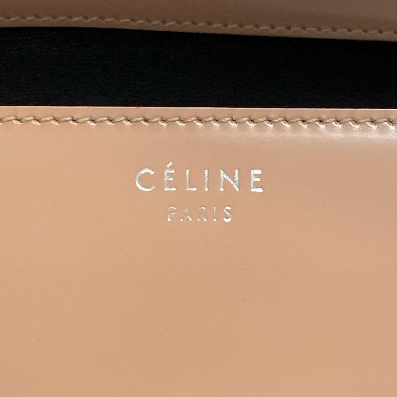 Celine Shoulder Bag Classic Medium Pink Beige