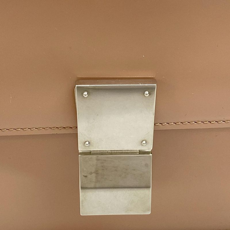 Celine Shoulder Bag Classic Medium Pink Beige