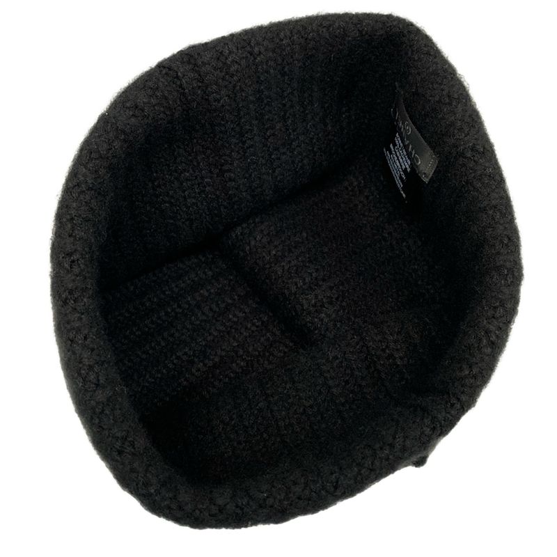 Chanel Knit Hat - Black Cashmere