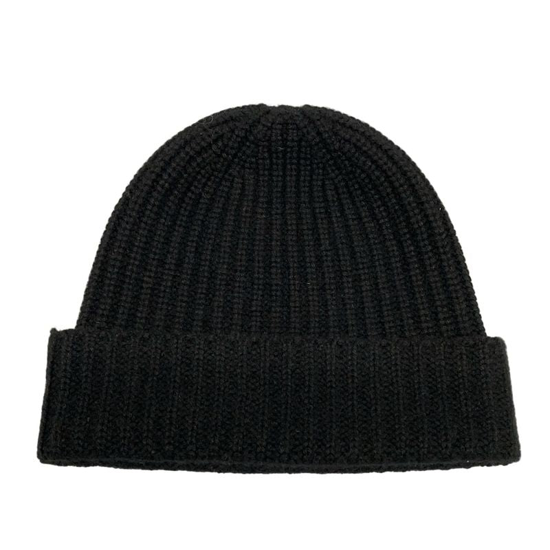 Chanel Knit Hat - Black Cashmere