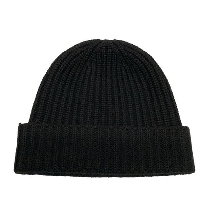 Chanel Knit Hat - Black Cashmere