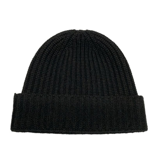 Chanel Knit Hat - Black Cashmere