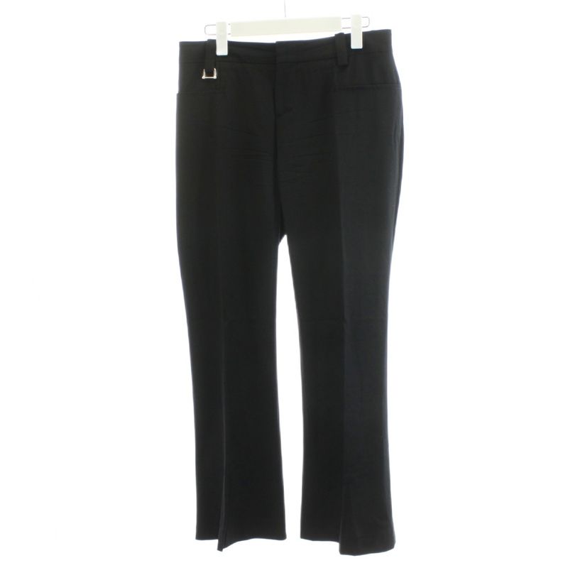 Gucci Pants Slacks Wool 42 Black An4