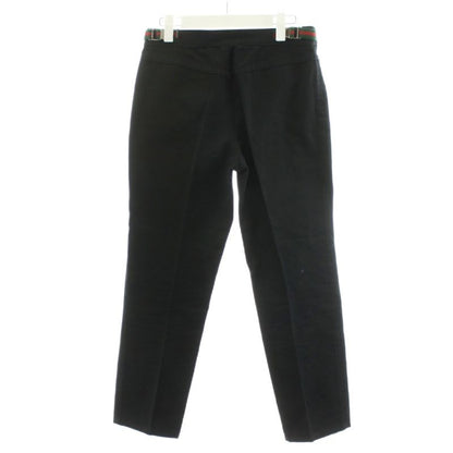 Gucci Pants Slacks Cotton 42 Black 255234 Zj208 An1