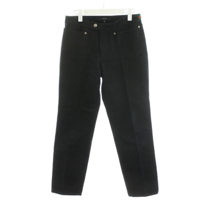 Gucci Pants Slacks Cotton 42 Black 255234 Zj208 An1