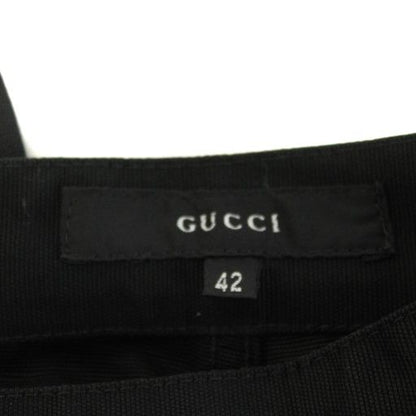 Gucci Pants Slacks Cotton 42 Black 255234 Zj208 An1