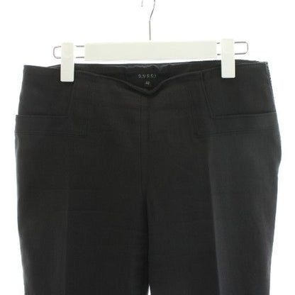 Gucci Pants Slacks Wool 42 Brown 119411 An3