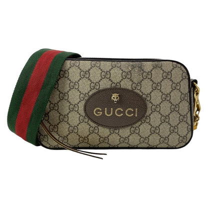 Gucci Shoulder Bag Neo Vintage Ophidia GG Mini Bag 476466 Beige X Dark Brown X