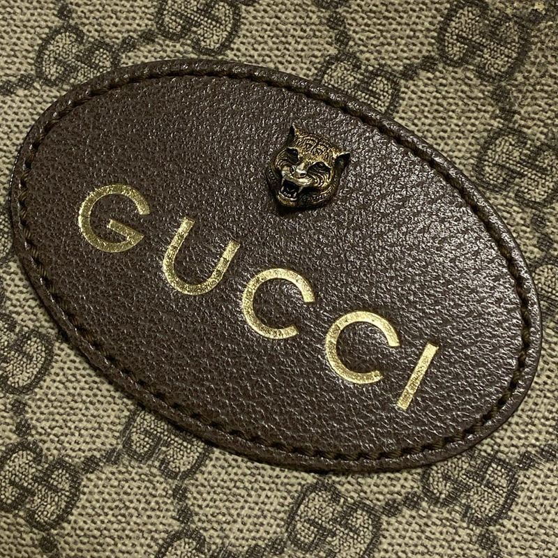 Gucci Shoulder Bag Neo Vintage Ophidia GG Mini Bag 476466 Beige X Dark Brown X