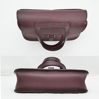 Hermes Arzan Mini Hand Shoulder - Bag Bordeaux - A Engraved 2017