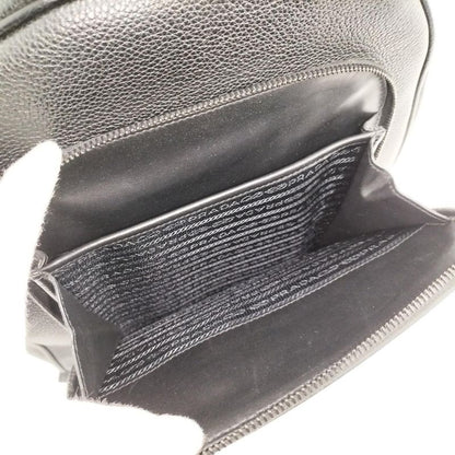 Prada Backpack Sac Leather Black 2vz011