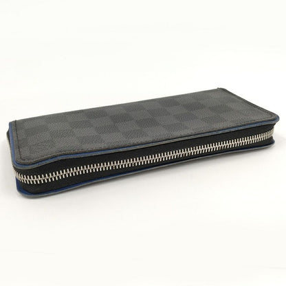 Louis Vuitton Zippy Wallet Vertical Damier Graphite N64436