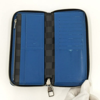 Louis Vuitton Zippy Wallet Vertical Damier Graphite N64436