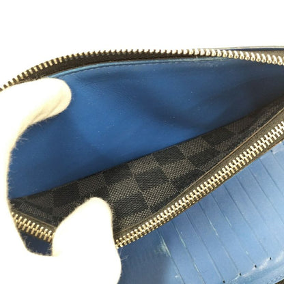 Louis Vuitton Zippy Wallet Vertical Damier Graphite N64436